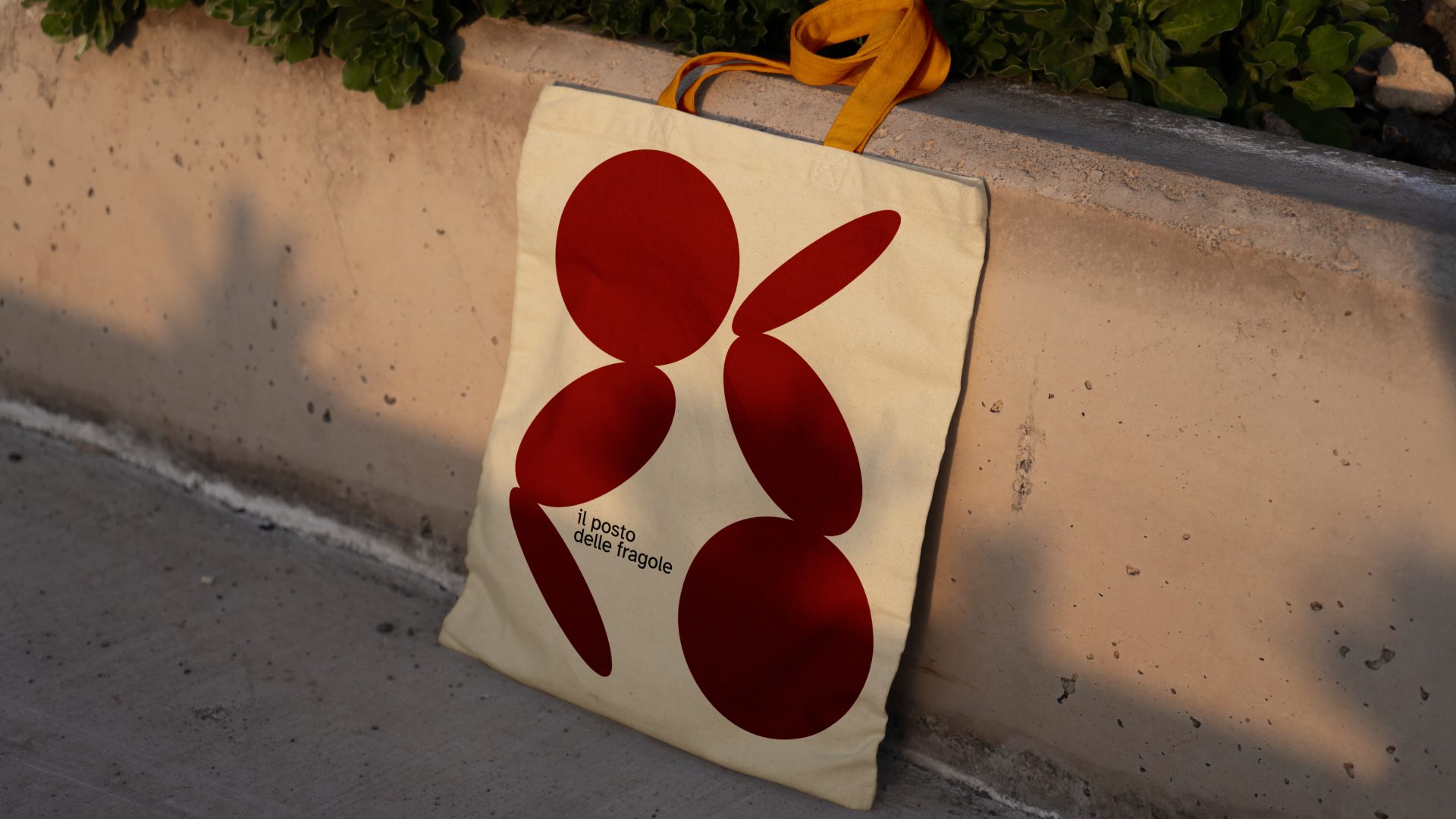 Tote bag with the full mark